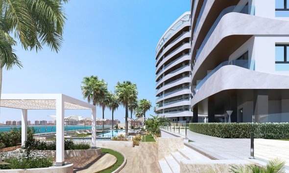 Nouvelle construction - Apartment -
La Manga del Mar Menor - 1ª Linea Del Mar Mediterraneo