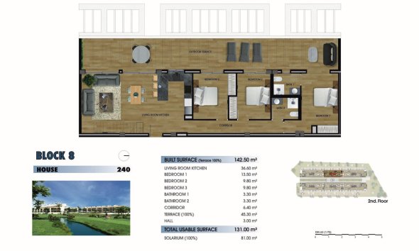 Nouvelle construction - Attique -
Los Alcazares - Serena Golf