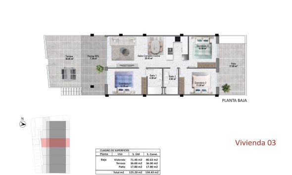 Nouvelle construction - Bungalow -
Pilar de la Horadada - pueblo