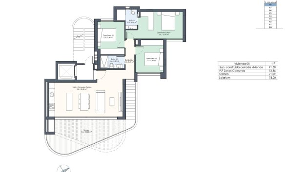 Nouvelle construction - Attique -
Guardamar del Segura - Avenida del Puerto