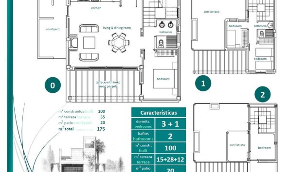 Nouvelle construction - Villa -
Sucina - Peraleja Golf