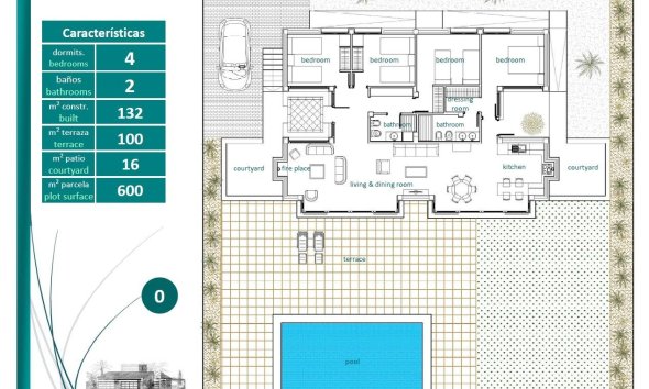 Nouvelle construction - Villa -
Sucina - Peraleja Golf