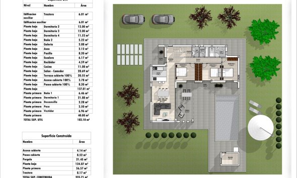 Nouvelle construction - Villa -
Aspe - Poligono 19