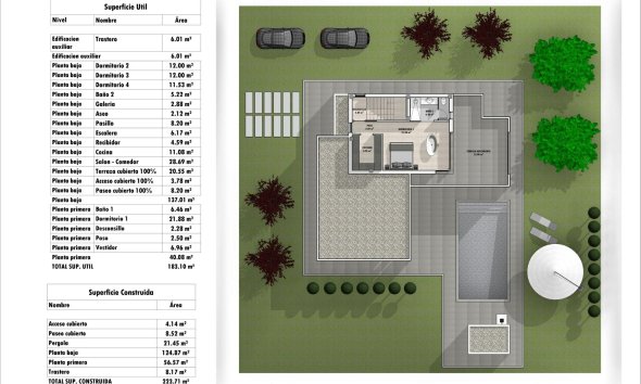 Nouvelle construction - Villa -
Aspe - Poligono 19