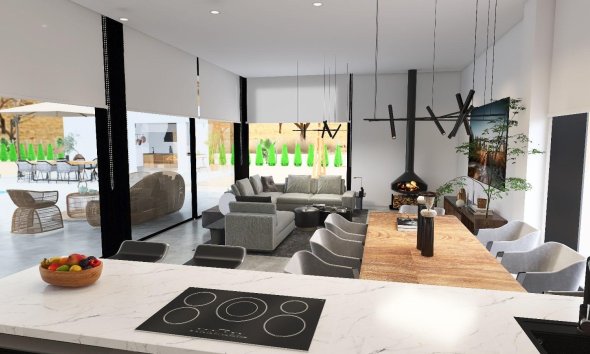 Nouvelle construction - Villa -
Aspe - Poligono 19