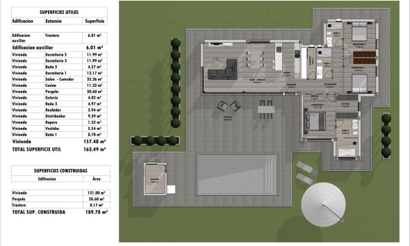 Nouvelle construction - Villa -
Aspe - Poligono 19