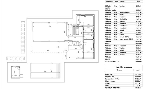 Obra nueva - Villa -
Aspe - Poligono 19