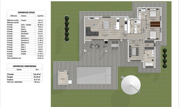 Nouvelle construction - Villa -
Aspe - Poligono 19