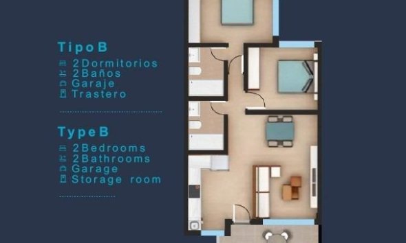 Nouvelle construction - Bungalow -
San Pedro del Pinatar - Los Pinos