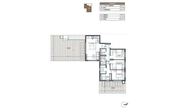 Nouvelle construction - Attique -
Guardamar del Segura - Camino del Puerto