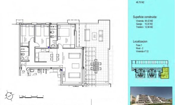 Nouvelle construction - Apartment -
Vera - Vera Playa