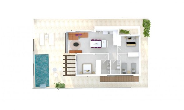 Nouvelle construction - Villa -
Vera - Vera Playa