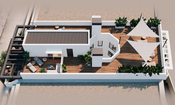 Nouvelle construction - Attique -
Torrevieja - Playa de El Cura