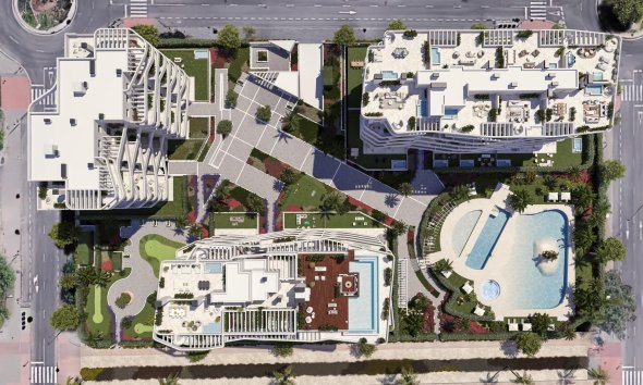 Nouvelle construction - Apartment -
Villajoyosa - Playa del Torres