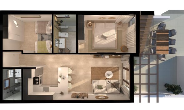 Nouvelle construction - Apartment -
Vera - Vera Playa