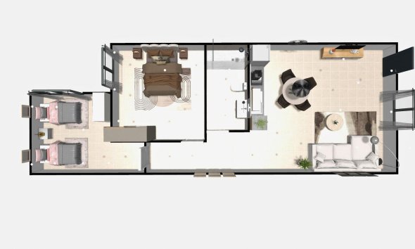 Nouvelle construction - Bungalow -
Hondón de las Nieves - La Canalosa