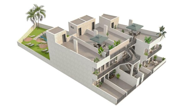 Nouvelle construction - Bungalow -
Hondón de las Nieves - La Canalosa