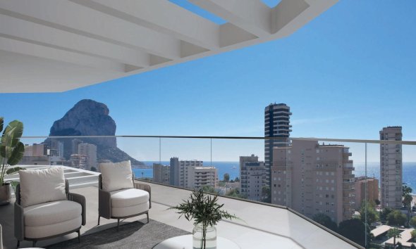 Nouvelle construction - Apartment -
Calpe - Playa Cantal Roig