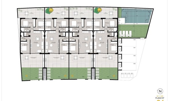 Nouvelle construction - Bungalow -
San Pedro del Pinatar - Los Cuarteros