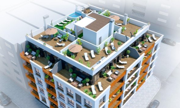 Nouvelle construction - Attique -
Torrevieja - Parque de las Naciones