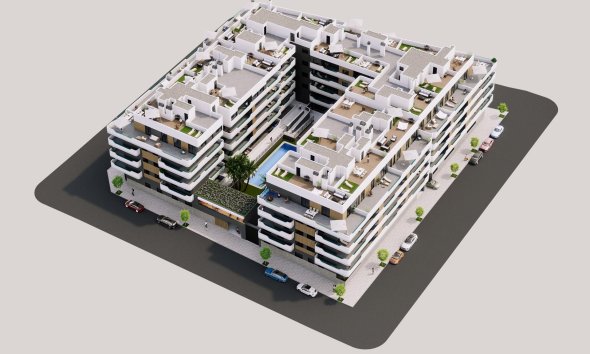 Nouvelle construction - Apartment -
Santa Pola - Estacion de autobuses