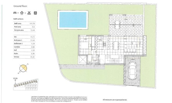 Nouvelle construction - Villa -
Algorfa - La Finca Golf