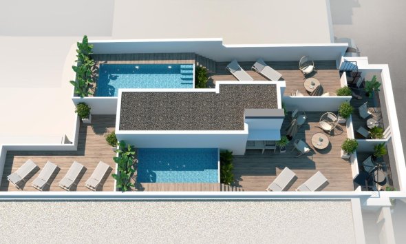 Nouvelle construction - Attique -
Torrevieja - Playa de El Cura