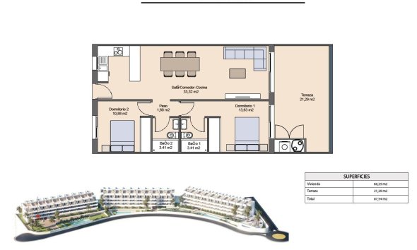 Nouvelle construction - Apartment -
Finestrat - Balcón De Finestrat