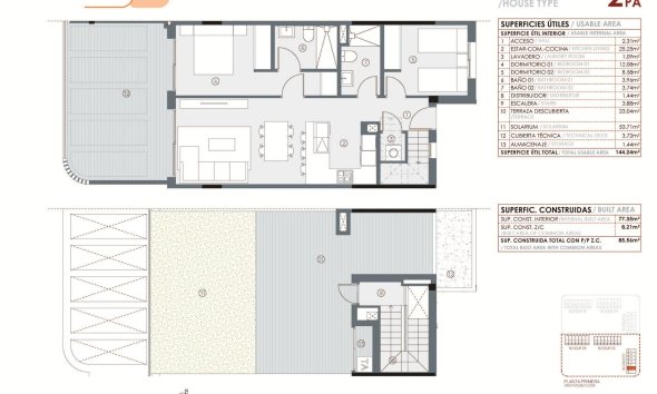 Nouvelle construction - Attique -
Torrevieja - La Hoya