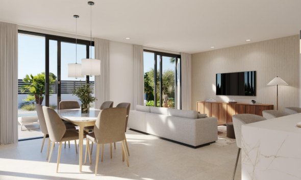 Obra nueva - Villa -
Fuente Álamo - Hacienda Del Álamo Golf