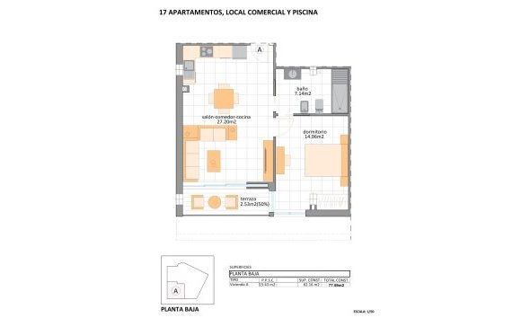 Nouvelle construction - Apartment -
San Pedro del Pinatar - Lo Pagan