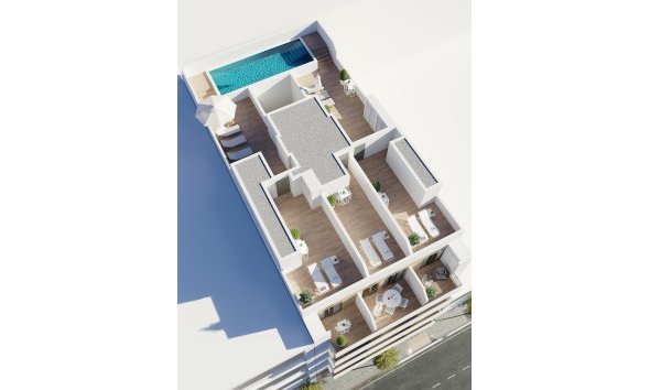 Nouvelle construction - Attique -
Torrevieja - Centro