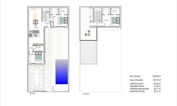 Nouvelle construction - Town House -
San Javier - Parque del doce