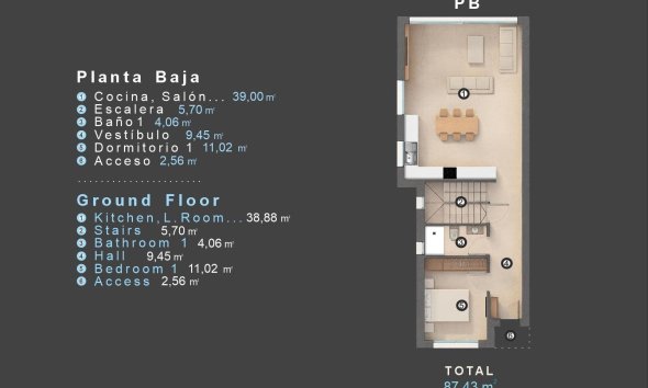 Nouvelle construction - Villa -
Orihuela Costa - Las Filipinas