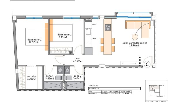 Nouvelle construction - Apartment -
San Pedro del Pinatar - Lo Pagan