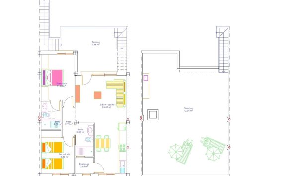 Nouvelle construction - Bungalow -
San Javier - pueblo