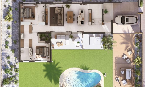 Nouvelle construction - Villa -
Banos y Mendigo - Altaona Golf