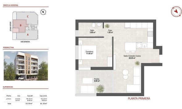 Nouvelle construction - Apartment -
San Pedro del Pinatar - Lo Pagan