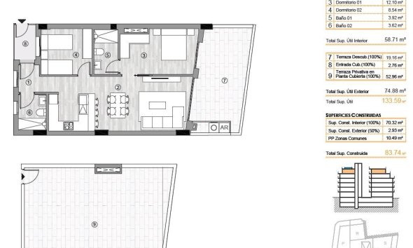 New Build - Penthouse -
Torrevieja - Centro