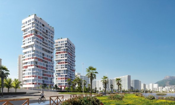 New Build - Apartment -
Calpe - Playa del Bol