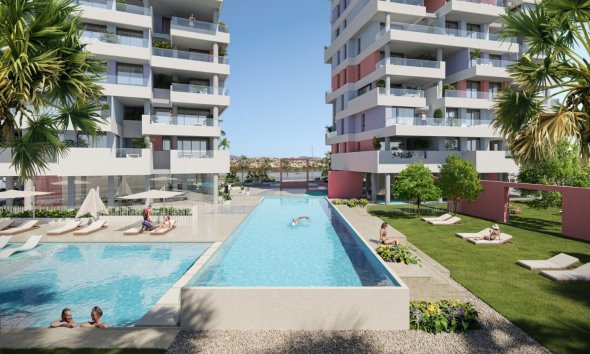 New Build - Apartment -
Calpe - Playa del Bol