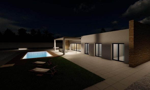 Nouvelle construction - Villa -
Pinoso - Campo