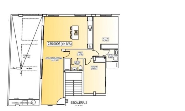 Nouvelle construction - Attique -
San Miguel de Salinas - Pueblo